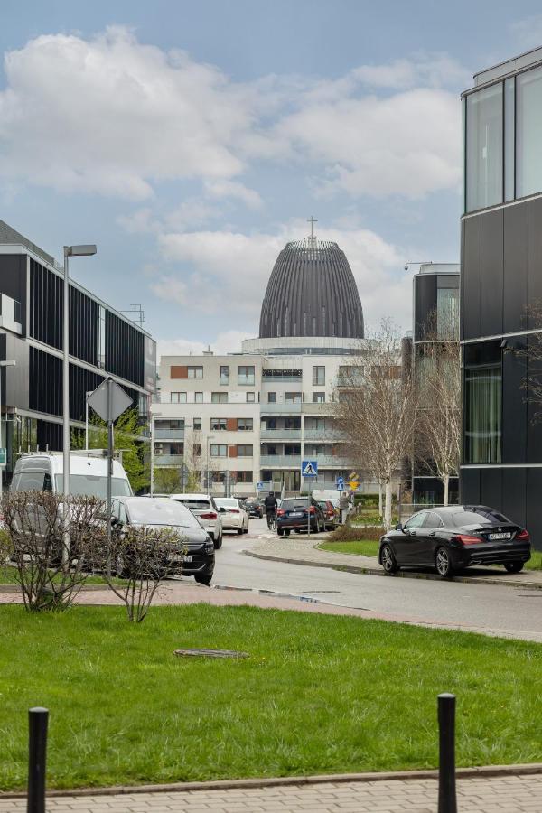 Trendy & Spacious 3-Room Apartament Warsaw Wilanow By Noclegi Renters Exterior photo