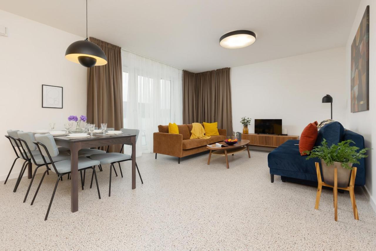 Trendy & Spacious 3-Room Apartament Warsaw Wilanow By Noclegi Renters Exterior photo